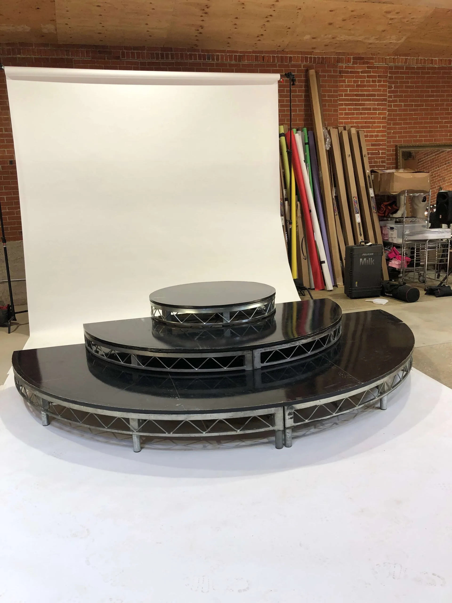 Stage and riser production photo from @rccevent